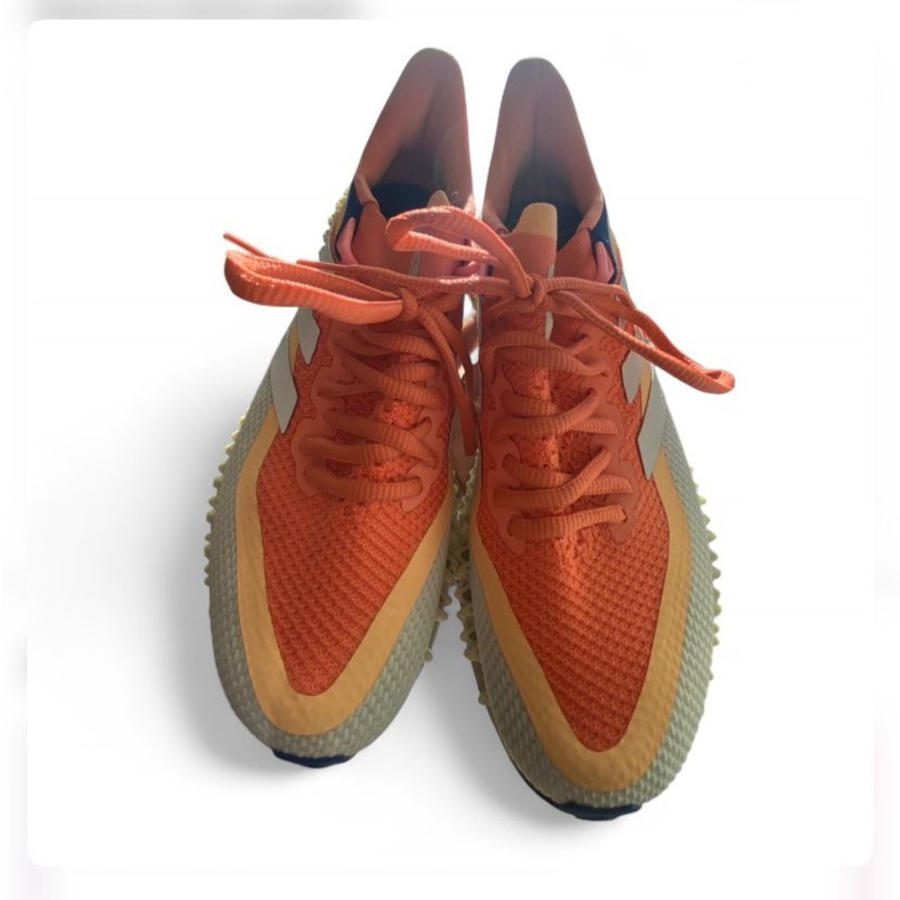 Adidas Blue and Orange Sneakers new no box no tag but never worn